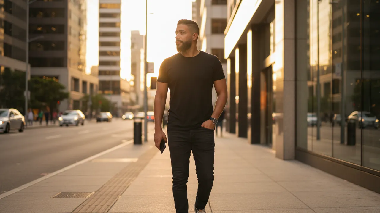 Tropical Forest Cinematic Male Portrait