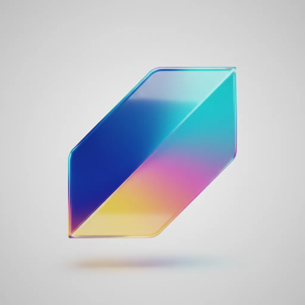 Glossy Translucent 3D App Icon