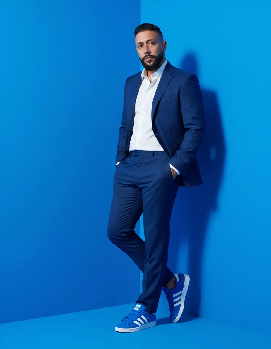 Cinematic Smoke Walk Action Portrait