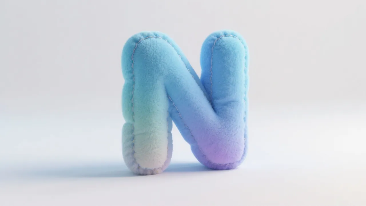 Text Style: Plush Gradient