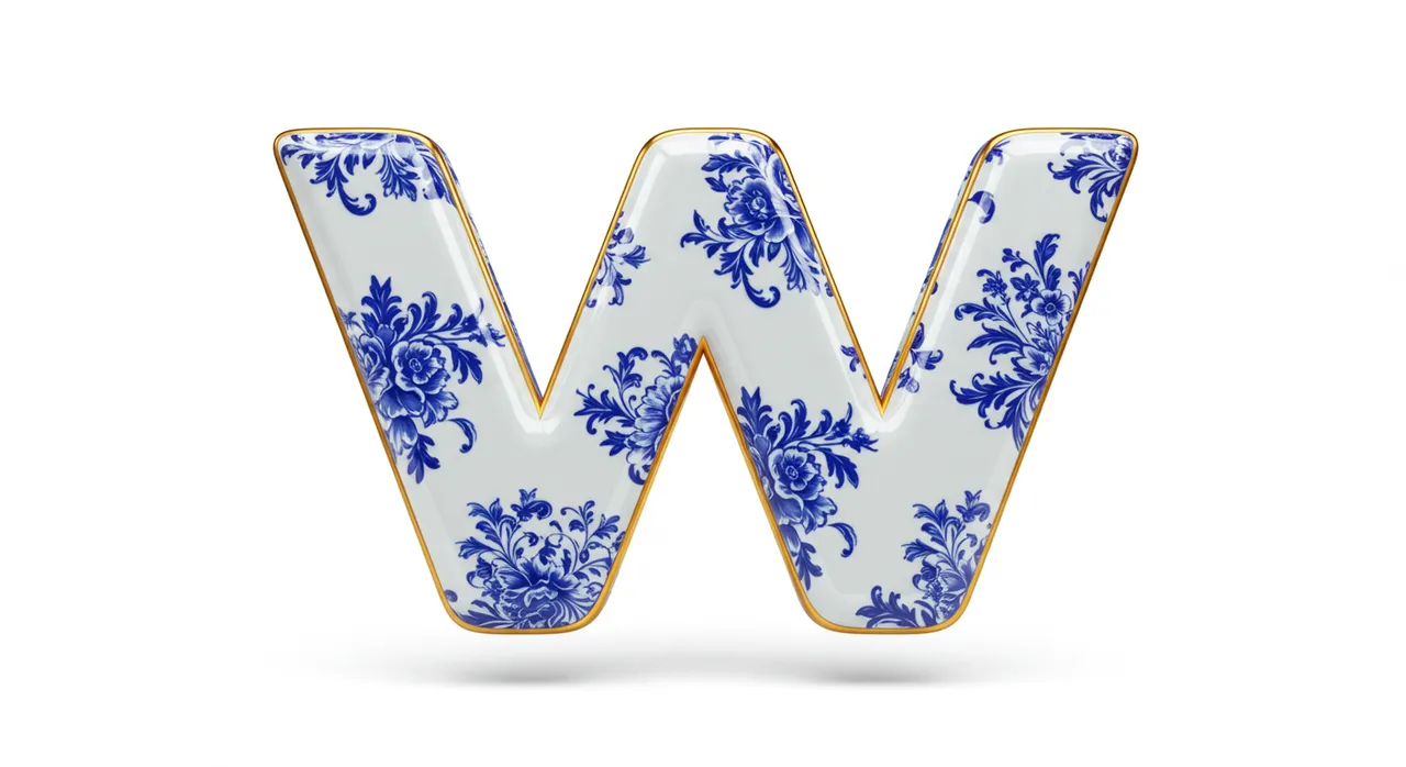 Text Style: Porcelain